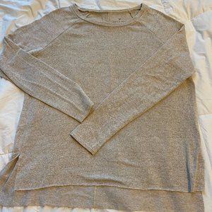 Tan/Cream American Eagle/Aerie Plush Sweater